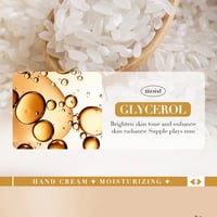 Image 5 of Rice Hand Cream Volumizing Rejuvenating Nourishing Moisturizing Refreshing Non-Greasy Hand Care Crea