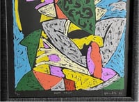 Image 6 of “Doppler Key” and “Doppler Channel”, S/N Serigraph Diptych