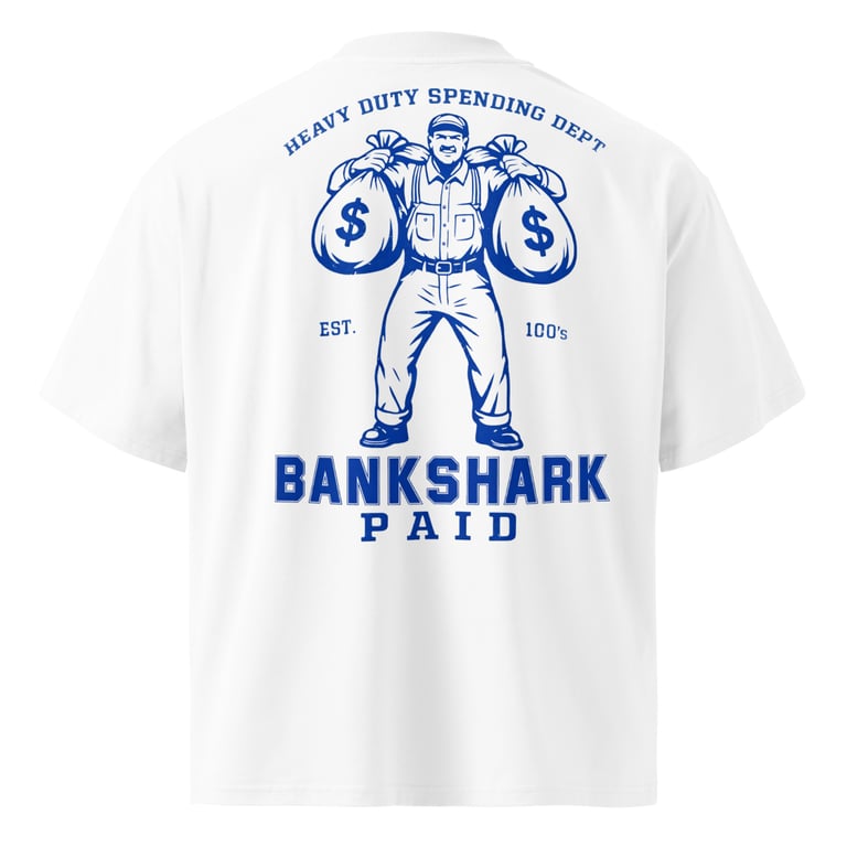 Bankshark oversized t-shirt Image 2