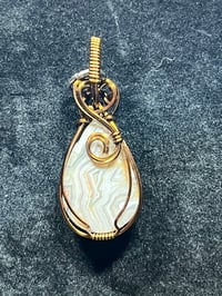 Image 1 of Double Sided Banded Agate 