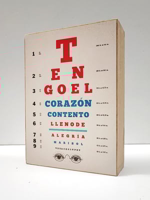 Image of Agudeza visual. Marisol.