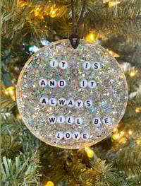 ITS LOVE Ornament or Magnet