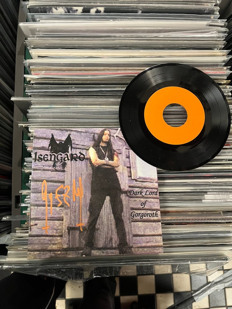 Image of 7’’ Isengard «Dark Lord of Gorgoroth» SIGNED 