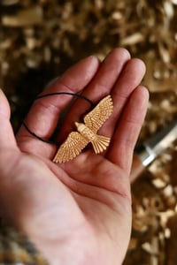 Image 10 of  Raven Pendant Necklace