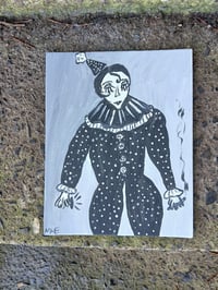 Image 6 of Black And White Clown 