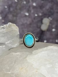 Fox Turquoise Ring Size 5