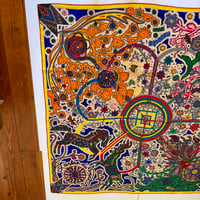 Image 13 of Hermès Cashmere Shawl "L'Arbre du Vent" by Montserrat Gonzalez-Lugo 140cm