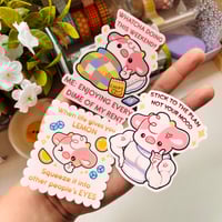 Image 1 of Funny Sticker B | Funny sticker 