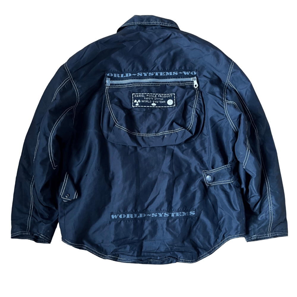 Image of Original 90s Daniel Poole World Systems jacket: XL