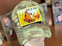 Image 2 of THIS IS FINE ~ VELCRO PATCH