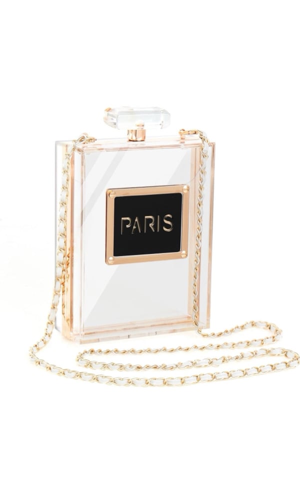 Image of perfume bottle junk  purse