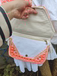 Image 3 of Cotton kaftan and matching bag set