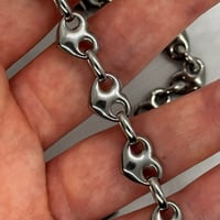 Image 3 of Heart-link Chain