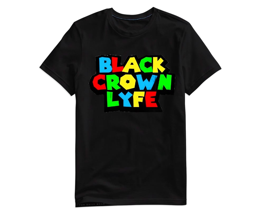 Super Black Crown LYFE T-shirt pocket tee w/OTR Benny 