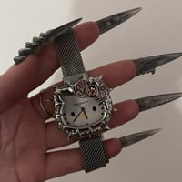 Image 2 of SPIKY HELLO KITTY WATCH 2 (50% SALE: $110->$55)