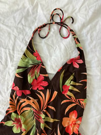 Image 2 of 00s tropical top // M 