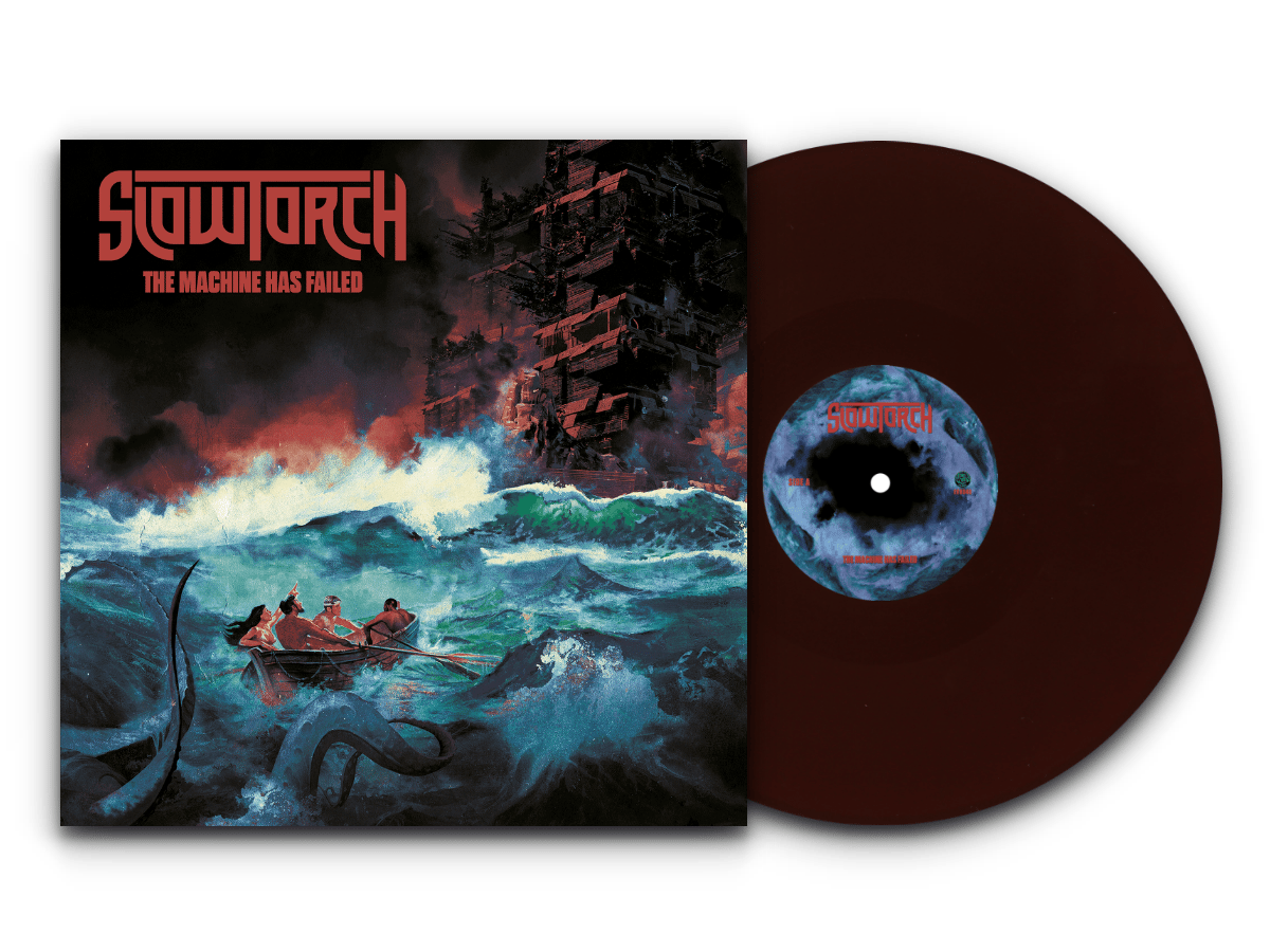 Image of Slowtorch - The Machine Has Failed 150x LTD Solid Brown Vinyl
