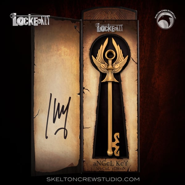 Image of Locke & Key: CHARITY SIGNED Special Edition Angel Key! 