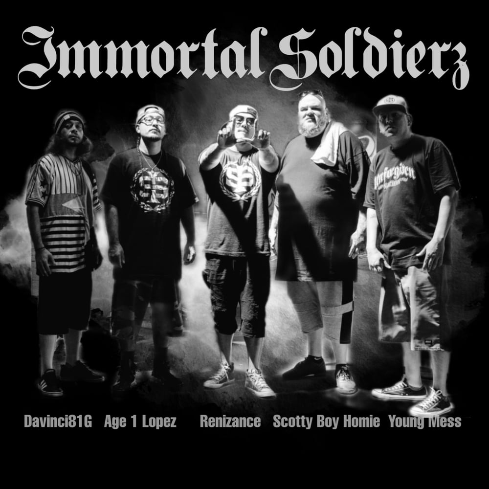 Image of Immortal Soldierz 2022 Band T-Shirt 