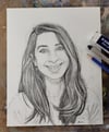 'Katie Bouman' Pencil Portrait