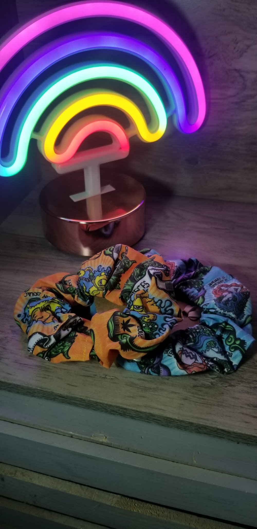 Magic Rose Bunnie Scrunchies