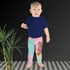 Benny Adores His Pink Shirt Kid's Leggings Image 2