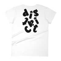 Image 1 of DRC Alphabet Heavy Weight Tee - Womens