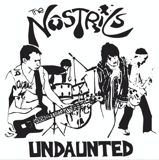 Image of THE NOSTRILS - "UNDAUNTED" 7" EP (1981)