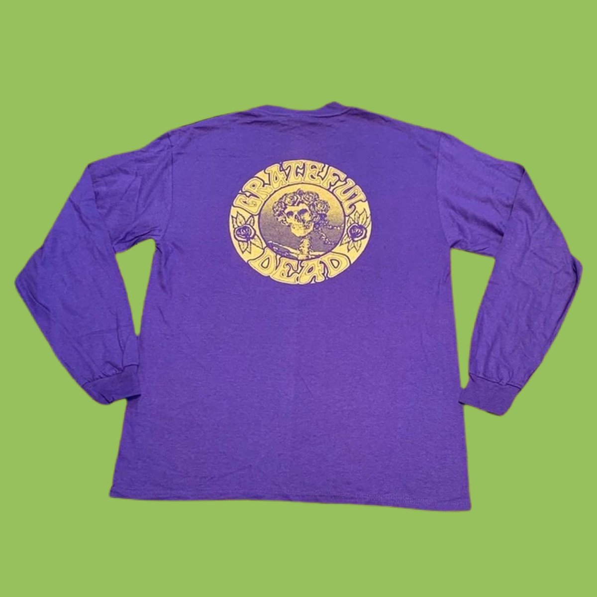 Original Vintage Grateful Dead 1990's Seva Long Sleeve - MEDIUM or SMALL