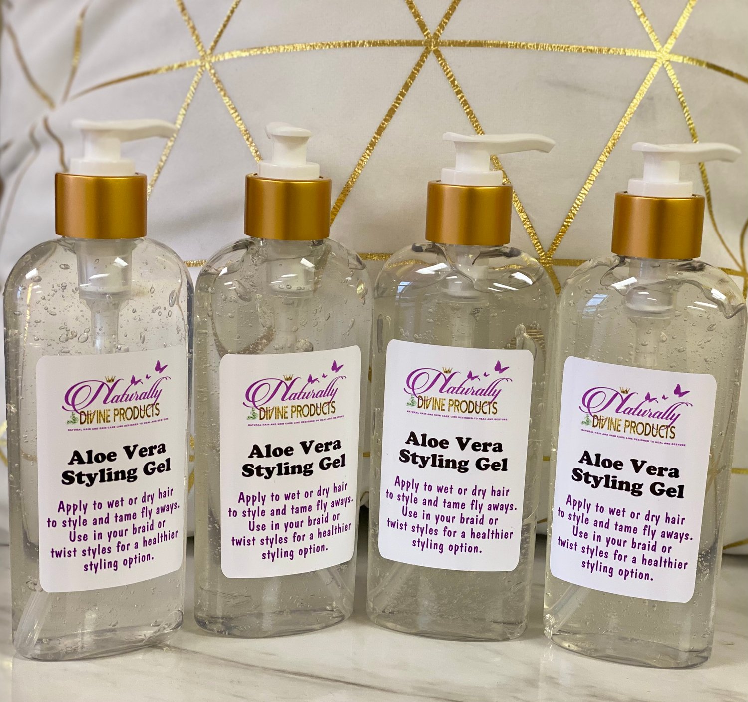 Aloe Vera Styling Gel (6 oz) | Naturally Divine Products® ~ The Brand That Heals® Aloe Vera Styling Gel (6 oz) | Naturally Divine Products® ~ The Brand That Heals®