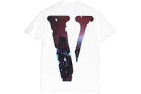 Image 1 of Pop Smoke x Vlone Wraith Tee White