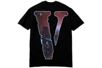Image 1 of Pop Smoke x Vlone Wraith Tee Black