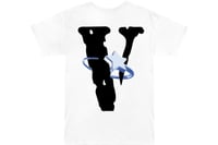 Image 1 of Pop Smoke x Vlone Halo T-shirt Black