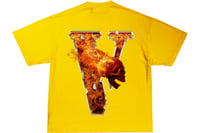 Juice Wrld x Vlone Inferno Tee Yellow