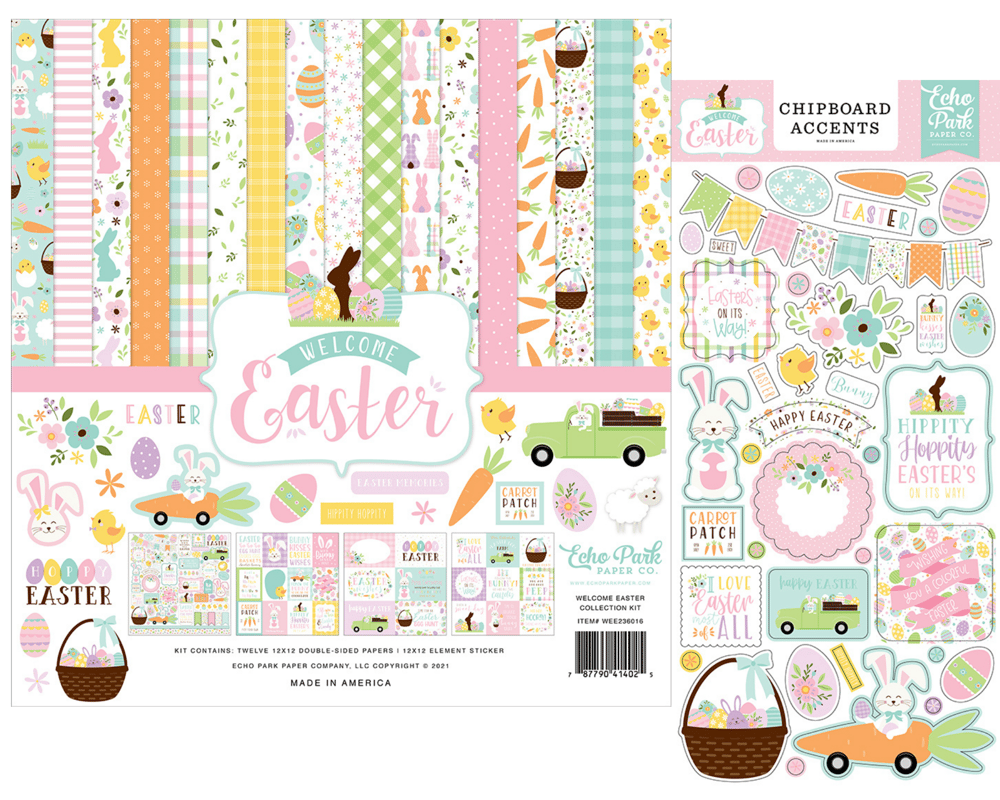 Image of Echo Park | Welcome Easter 12 x 12 Kit