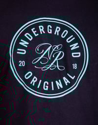 Image 2 of Underground Emblem BLACK/TURQUOISE