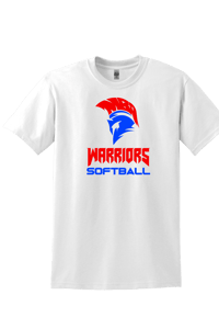 WARRIORS WHITE SS TEE