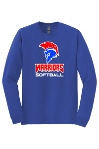 WARRIORS ROYAL LONG SLEEVE TEE