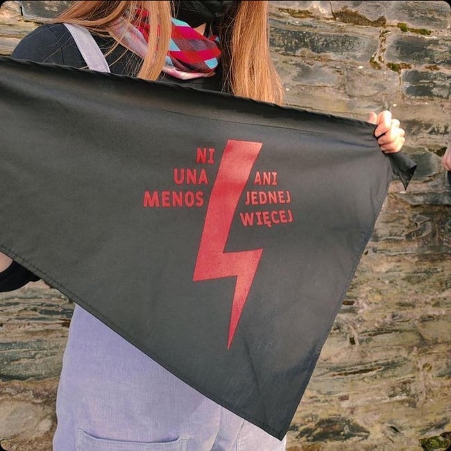 Pro Choice Black Bandana 