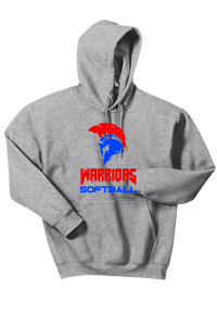 WARRIORS GRAY HOODIE