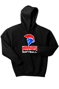 WARRIORS BLACK HOODIE