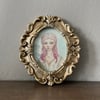 Original Art: Pensive in Pink mini