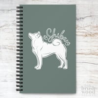 Shiba Graphic Spiral Notebook