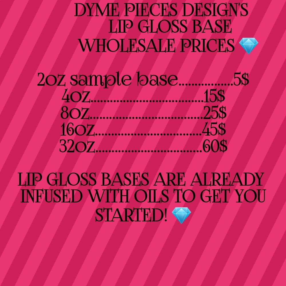 Image of Whole sale lip gloss base only