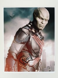David Harewood Signed Martian Manhunter 10x8