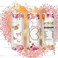 Image 3 of  Nurse Life Personalized Tumblers  - Personalization option 