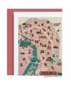 " Carte centre ville de Toulouse " (Format A3 et A4)