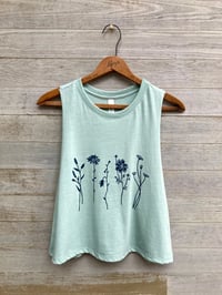 Image of Meadow Flowers Cropped Tank 