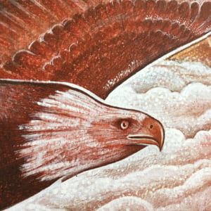 Image of EAGLE A3 Giclee archyval paper print