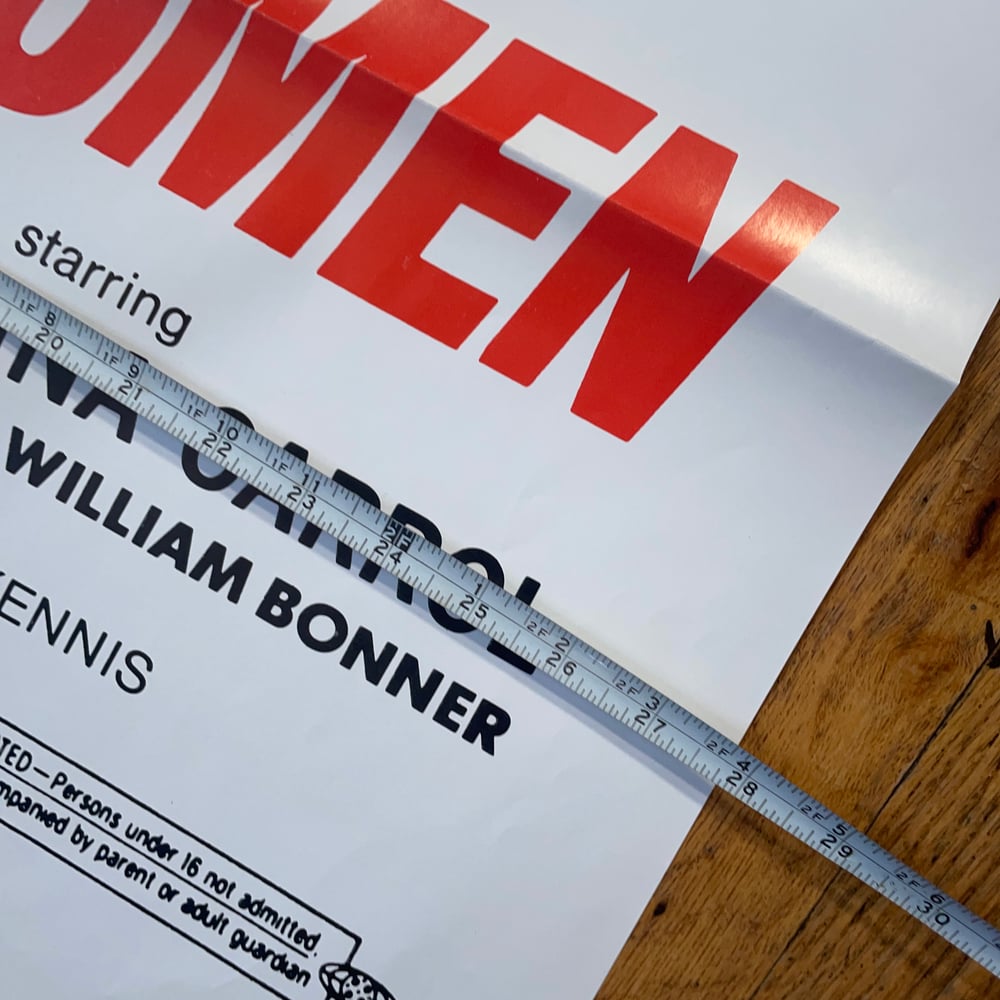 Poster: Original 1972 Angels’ Wild Women Biker Al Adamson B-Movie